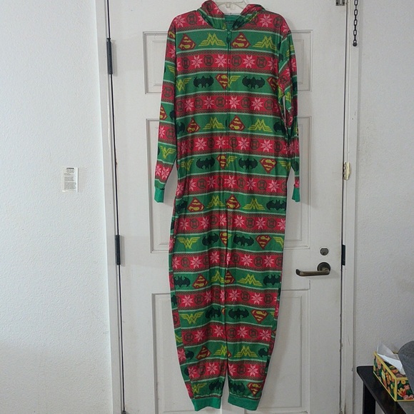Justice League/ Christmas Men’s Onzie - Picture 1 of 6